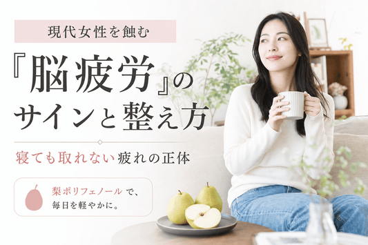 現代女性を蝊む『脳疲労』のサインと整え方｜寝ても取れない疲れの正体